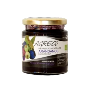 Mermelada de arándanos ecológicos Agrecoastur
