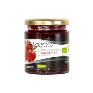 Mermelada frambuesa ecológica Agrecoastur